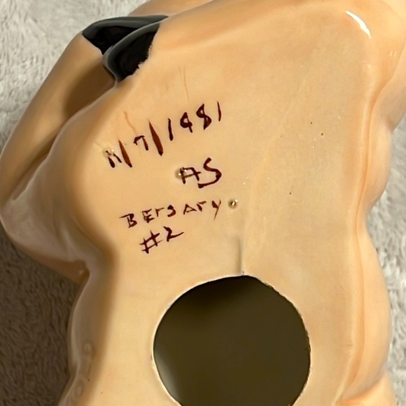 Yozie Mold. Vintage Ceramic Pink Piggy 🐖 🐷 - Picture 5 of 7